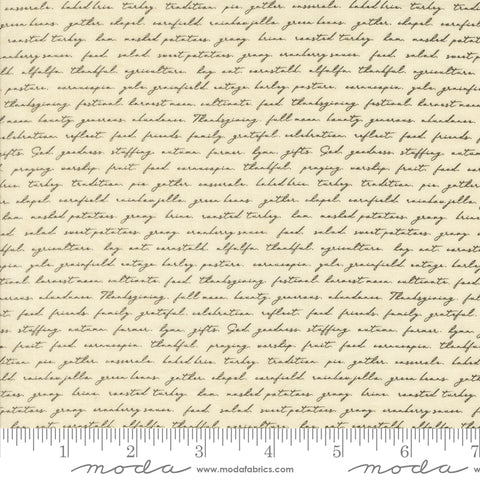 Acorn Hollow Ecru Campfire Yardage by Basic Grey for Moda Fabrics