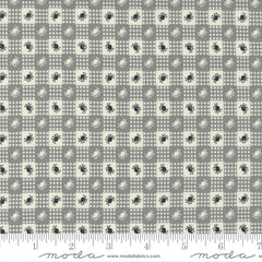Owl-O-Ween Fog Spider Gingham Yardage by Urban Chiks for Moda Fabrics