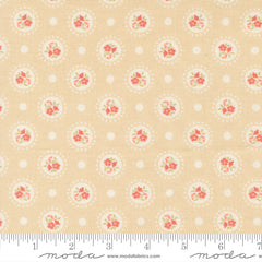 Sunbonnet Almond Flower Dots Yardage by Heather Briggs for Moda Fabrics