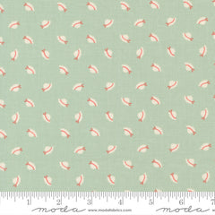 Sunbonnet Dusty Blue Bonnets Yardage by Heather Briggs for Moda Fabrics