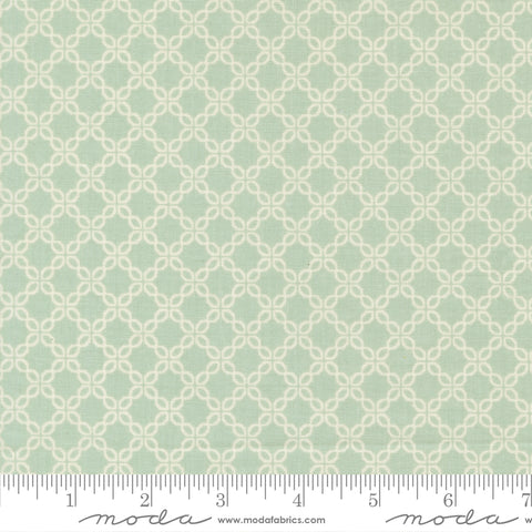 Sunbonnet Dusty Blue Lattice Yardage by Heather Briggs for Moda Fabrics