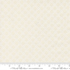Sunbonnet Porcelain White Lattice Yardage by Heather Briggs for Moda Fabrics