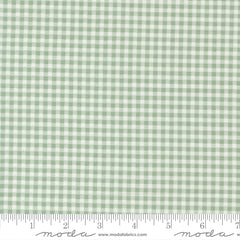 Sunbonnet Dusty Blue Mini Gingham Yardage by Heather Briggs for Moda Fabrics
