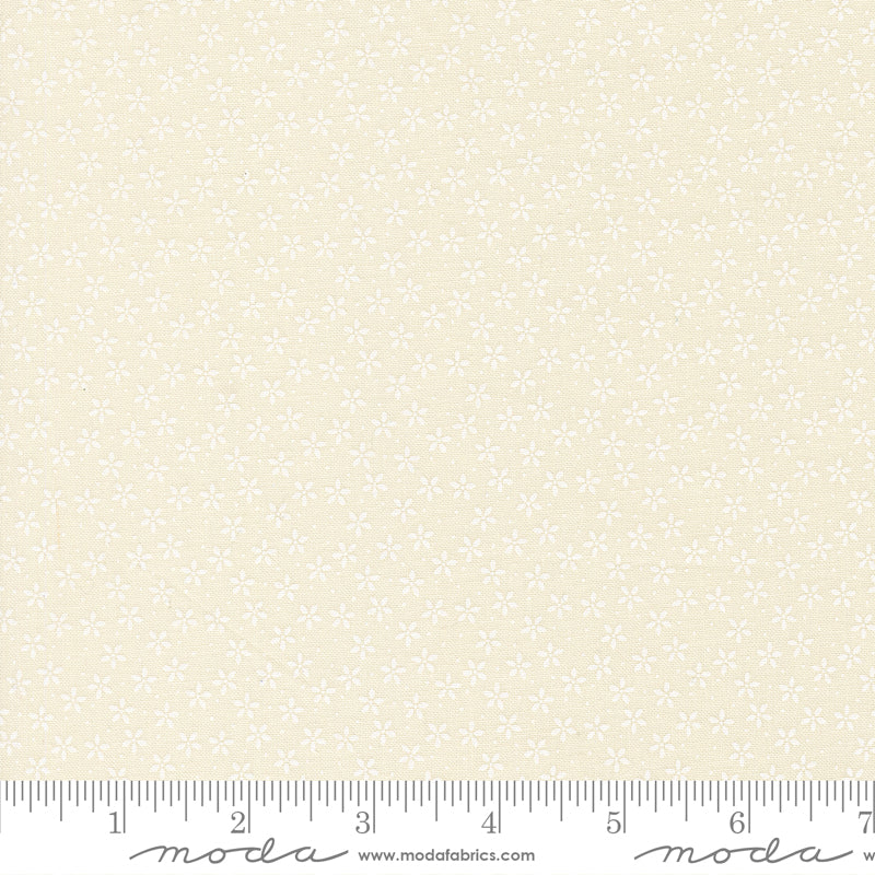 Pastel Prairie Porcelain White Colander Yardage by Heather Briggs for Moda Fabrics