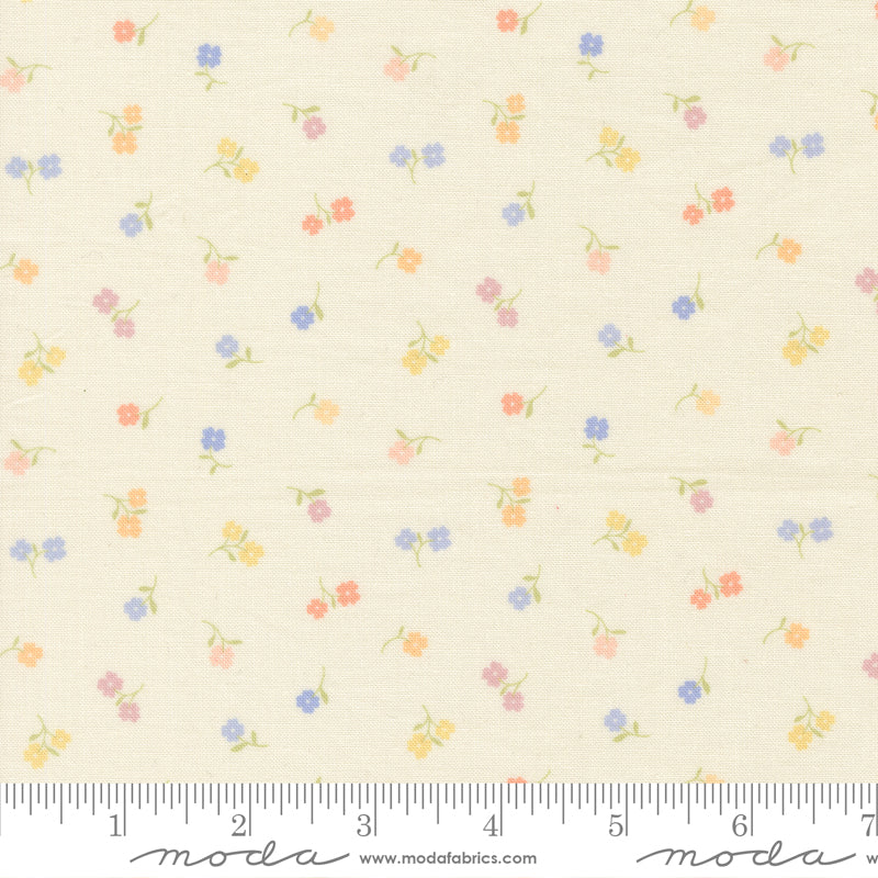 Pastel Prairie Porcelain Tinys Yardage by Heather Briggs for Moda Fabrics