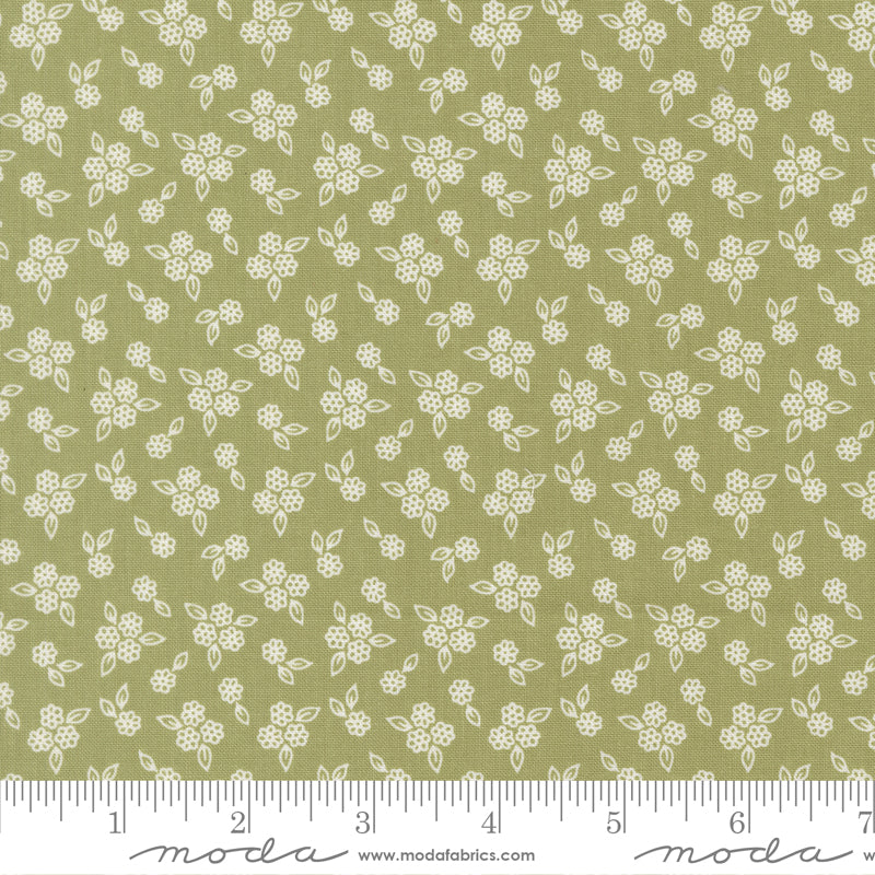 Pastel Prairie Grass Petals Yardage by Heather Briggs for Moda Fabrics