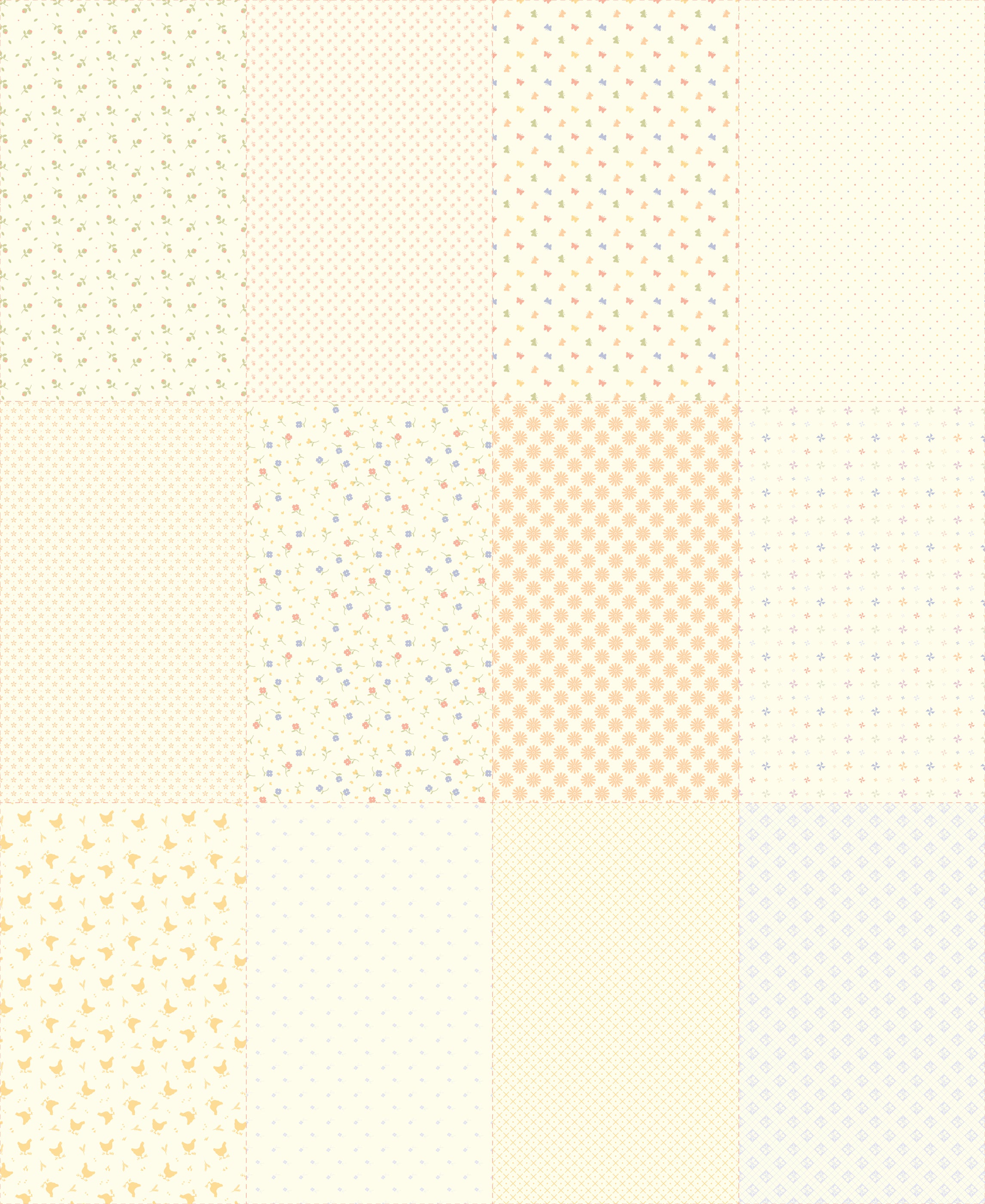 PREORDER Pastel Prairie Fat Quarter Bundle by Heather Briggs for Moda Fabrics