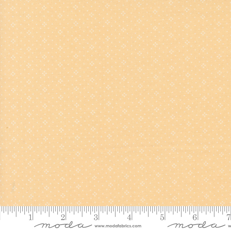Denim & Daisies Wheat Eyelet Yardage by Fig Tree & Co. for Moda Fabrics