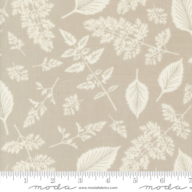 Field of Flowers Flax Leaf Pattern Yardage by Katharine Watson for Moda Fabrics