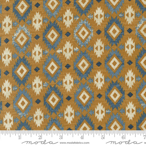 Saddle Ranch Wheat Sawtooth Yardage by Moda for Moda Fabrics