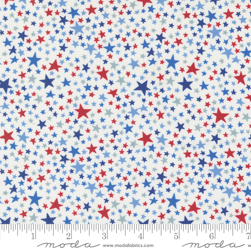 Play Ball Chalk Super Stars Yardage by Moda Fabrics
