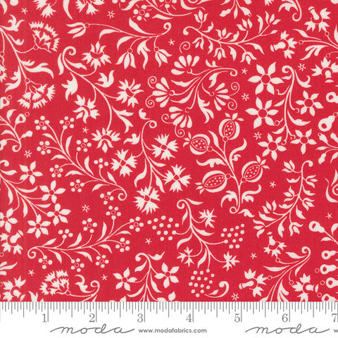 Buon Natale Pomegranate Holiday Harvest Yardage by Fig Tree & Co. for Moda Fabrics