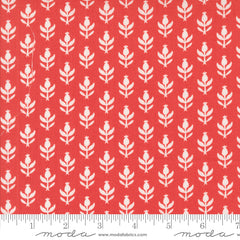 Buon Natale Poinsettia Christmas Thistle Yardage by Fig Tree & Co. for Moda Fabrics
