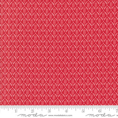 Buon Natale Pomegranate Evergreen Yardage by Fig Tree & Co. for Moda Fabrics