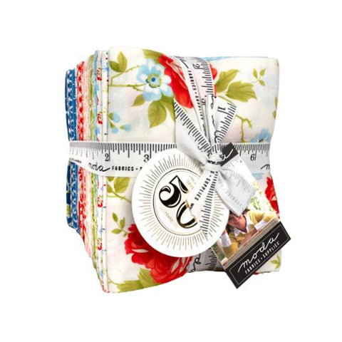 PREORDER Rosie Fat Quarter Bundle by Fig Tree & Co. for Moda Fabrics