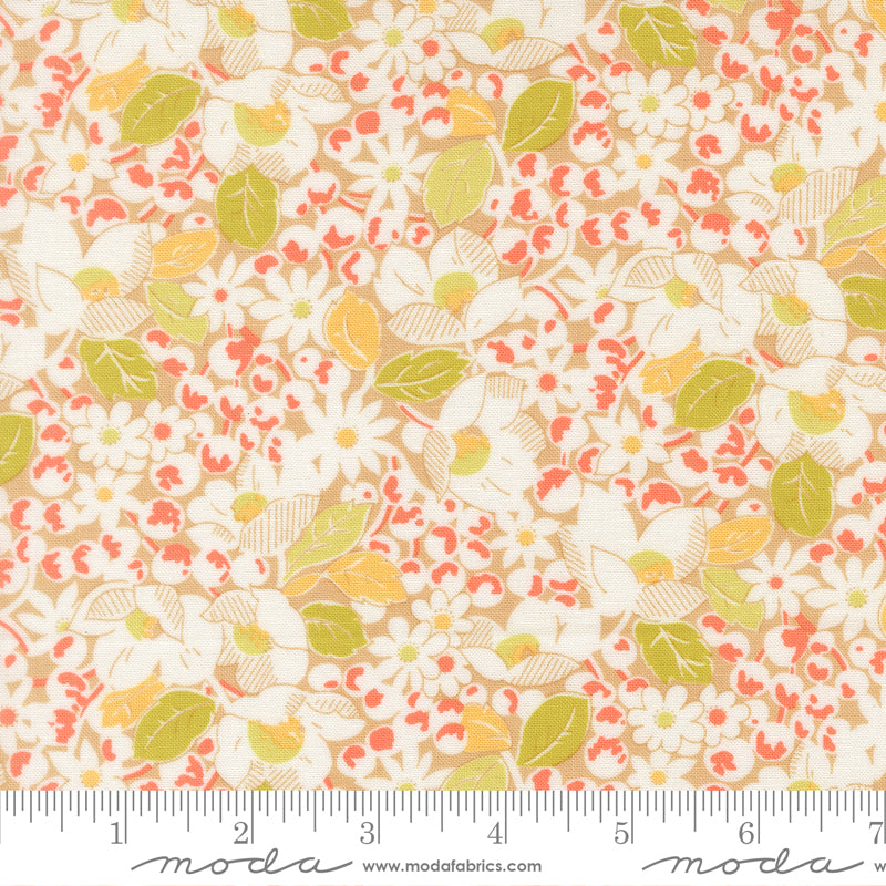 Summer's End Almond Pie Garden Bounty Yardage by Fig Tree & Co. for Moda Fabrics
