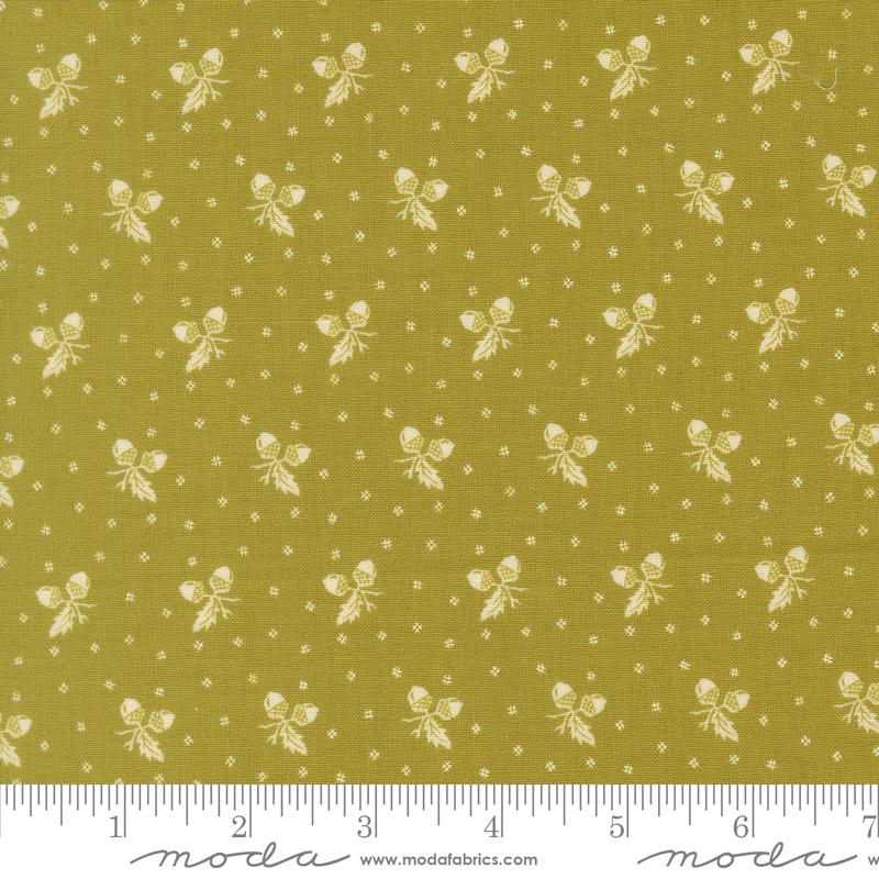 Butternut & Sage Sage Acorn Medley Yardage by Fig Tree & Co. for Moda Fabrics
