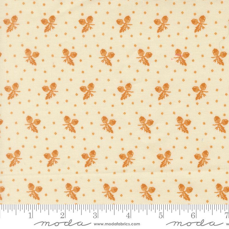 Butternut & Sage Cream Butter Acorn Medley Yardage by Fig Tree & Co. for Moda Fabrics