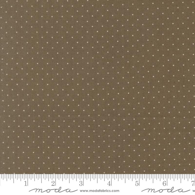 Butternut & Sage Earth Pindot Yardage by Fig Tree & Co. for Moda Fabrics