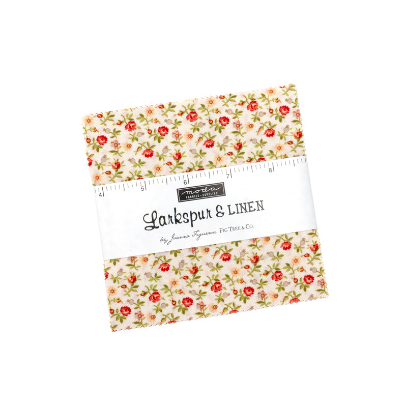 Larkspur & Linen Charm Pack by Fig Tree & Co. for Moda Fabrics