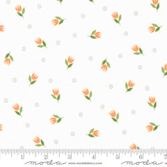 Bountiful Blooms Off White Tulip Yardage by Sherri & Chelsi for Moda Fabrics