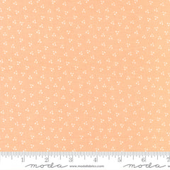 Bountiful Blooms Peach Spring Dot Yardage by Sherri & Chelsi for Moda Fabrics