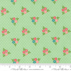 Strawberry Lemonade Mint Bouquets Yardage by Sherri & Chelsi for Moda Fabrics
