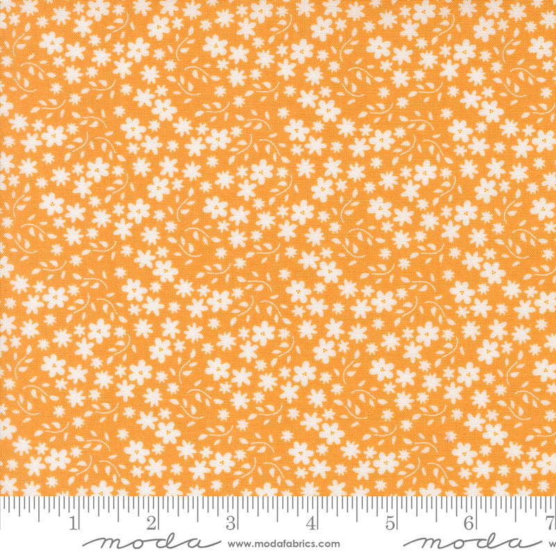 Raspberry Summer Apricot Blossom Yardage by Sherri & Chelsi for Moda Fabrics