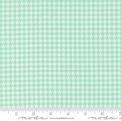 Delightfully Yours Aqua Check Yardage by Sherri & Chelsi for Moda Fabrics
