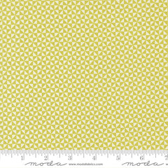 Delightfully Yours Chartreuse Pinwheel Yardage by Sherri & Chelsi for Moda Fabrics