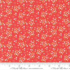 Delightfully Yours Geranium Posie Yardage by Sherri & Chelsi for Moda Fabrics