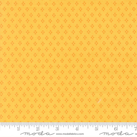 Delightfully Yours Buttercup Dots Yardage by Sherri & Chelsi for Moda Fabrics
