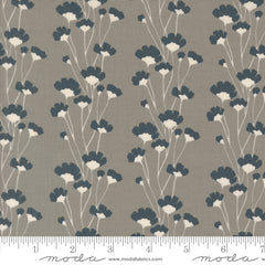 Rainier Pewter Overcast Flower Chains Yardage by Jessica Rose for Moda Fabrics