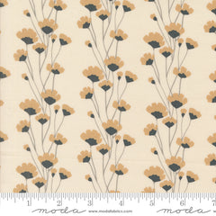 Rainier Eggshell Tan Overcast Flower Chains Yardage by Jessica Rose for Moda Fabrics