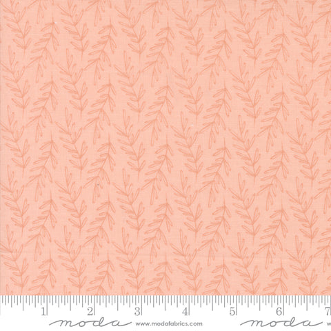 Chirp Sunrise Leaf Me Here yardage by Elena Amo for Moda Fabrics