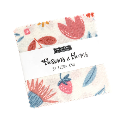 Blossoms & Blooms Mini Charm by Elena Amo for Moda Fabrics