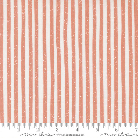 Blossoms & Blooms Rosewood Stripes Yardage by Elena Amo for Moda Fabrics