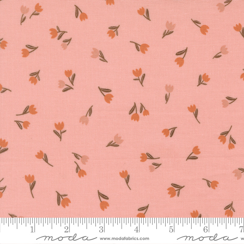 Blossoms & Blooms Petal Tulips Yardage by Elena Amo for Moda Fabrics