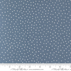 Blossoms & Blooms Denim Dots Yardage by Elena Amo for Moda Fabrics