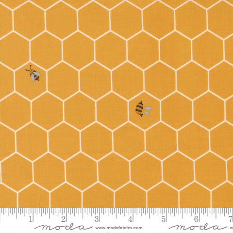 Blossoms & Blooms Sunshine Bees Yardage by Elena Amo for Moda Fabrics