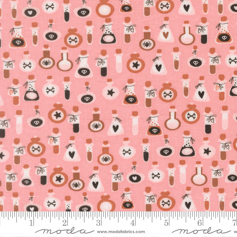 Purrs & Boos Candy Poisons Yardage by Elena Amo for Moda Fabrics