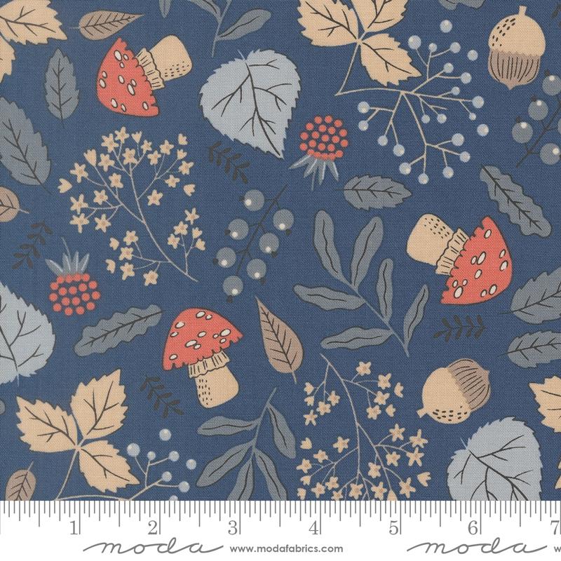Nature's Sketchbook Twilight Forest Finds Yardage by Elena Amo for Moda Fabrics