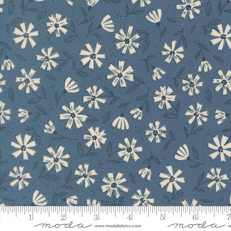 Nature's Sketchbook Dusk Flowers Yardage by Elena Amo for Moda Fabrics