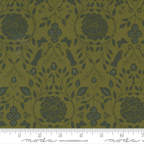 BOLT END 22" Evermore Fern Garden Gate Yardage by Sweetfire Road for Moda Fabrics