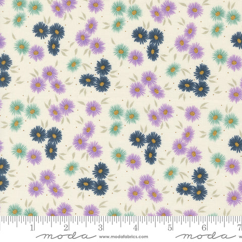 Seaglass Summer Oyster Beach Asters Yardage by Sweetfire Road for Moda Fabrics
