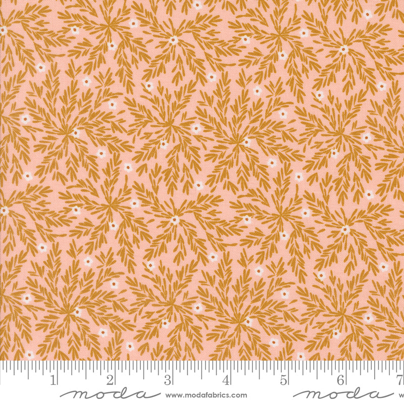 Frivolity Porcelain Lichen and Moss Yardage by Sweetfire Road for Moda Fabrics