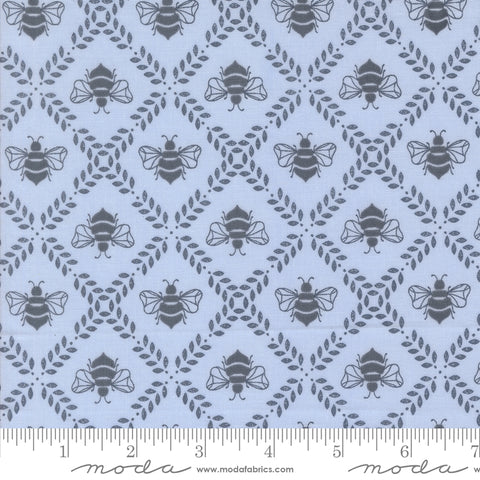 Sun-drenched Sky Gathering Honey Yardage by Sweetfire Road for Moda Fabrics