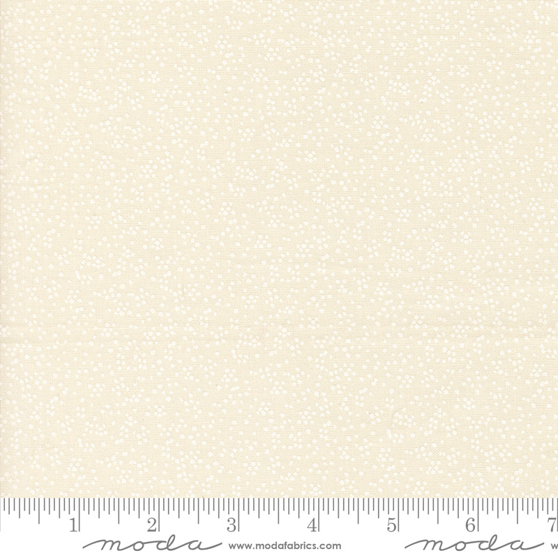 Wildbriar Porcelain White Pebbles Yardage by Sweetfire Road for Moda Fabrics