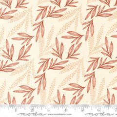 Woodland & Wildflowers Cream Leaf Lore Yardage by Fancy That Design House for Moda Fabrics