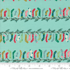 Cozy Wonderland Icicle Stocking Stripe Yardage by Fancy That Design House for Moda Fabrics